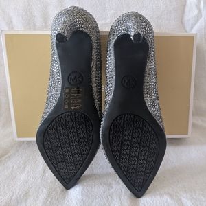 Michael Kors Dorothy Rhinestone Pumps Sz 7M Bling